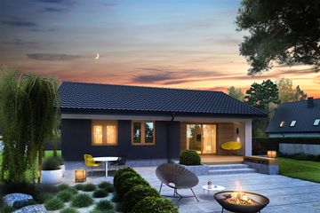  Projekt domu Mini 3 energo (WRC2689) - projekt domu parterowego - Zdjęcie 4