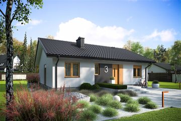  Projekt domu Mini 3 energo (WRC2689) - projekt domu parterowego - Zdjęcie 6