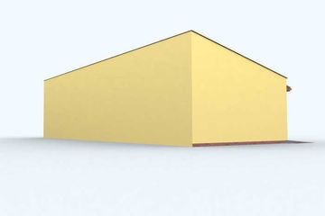  Projekt budynku gospodarczego G95 budynek gospodarczy (SLN1874) - projekt budynku parterowego - Zdjęcie 4