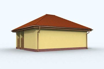  Projekt budynku gospodarczego G111 budynek gospodarczy (SLN1887) - projekt budynku parterowego - Zdjęcie 4