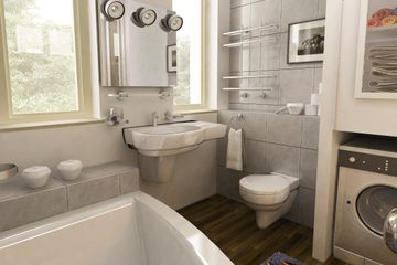  Projekt domu Rokitniczka z garażem 1-st. bliźniak [A-BL] (WRF1812) - projekt domu parterowego - Zdjęcie 7