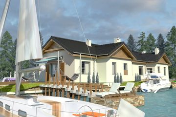  Projekt domu Rokitniczka bez garażu bliźniak [B-BL] (WRF1813) - projekt domu parterowego - Zdjęcie 2