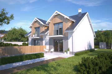  Projekt domu Segowia LMBL46 (WRB1593) - projekt domu parterowego z poddaszem - Zdjęcie 4