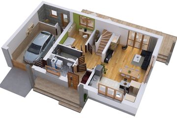  Projekt domu BW-36 wariant 7 (JGC1181) - projekt domu parterowego z poddaszem - Zdjęcie 4