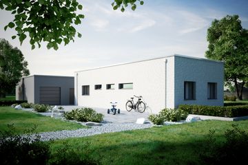  Projekt domu House 23 (WRG1063) - projekt domu parterowego - Zdjęcie 2