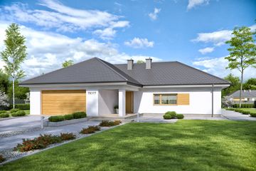  Projekt domu TK177 (WAK1082) - projekt domu parterowego - Zdjęcie 5