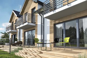  Projekt domu Lillehammer LMS26 (WRB1595) - projekt domu parterowego z poddaszem - Zdjęcie 3