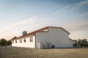  Projekt garażu G345 - Budynek gospodarczy (PRA1375) - projekt garażu parterowego - Zdjęcie 2