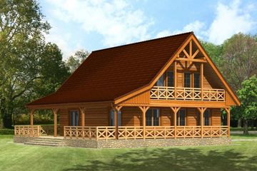  Projekt domu At-108 (BSK1019) - projekt domu parterowego z poddaszem - Zdjęcie 2