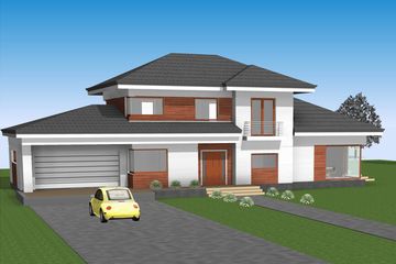  Projekt domu at-154 (BSK1024) - projekt domu z pełnym piętrem - Zdjęcie 1