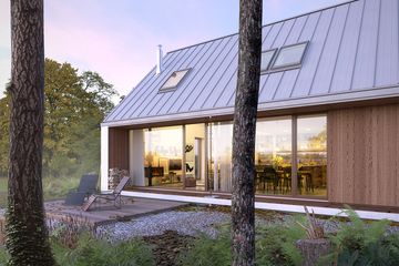  Projekt domu Odważny 2 (WAW1096) - projekt domu parterowego z poddaszem - Zdjęcie 3