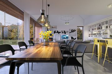  Projekt domu Odważny 2 (WAW1096) - projekt domu parterowego z poddaszem - Zdjęcie 6