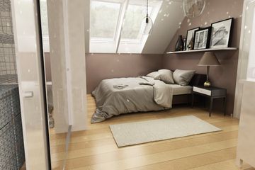  Projekt domu Wydrzyk z wiatą bliźniak [A-BL1] (WRF1819) - projekt domu parterowego z poddaszem - Zdjęcie 11