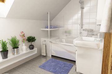  Projekt domu Wydrzyk bez garażu [B] (WRF1820) - projekt domu parterowego z poddaszem - Zdjęcie 8