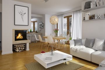  Projekt domu DZD-1 (KKF1000) - projekt domu parterowego - Zdjęcie 3