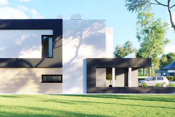  Projekt domu HomeKoncept 52 D (KRX1069) - projekt domu z pełnym piętrem - Zdjęcie 7