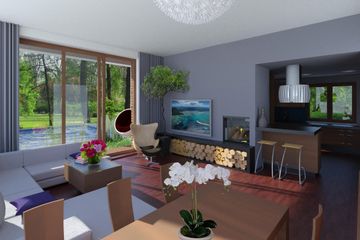  Projekt domu Domidea 4 N (WAC1023) - projekt domu parterowego - Zdjęcie 5