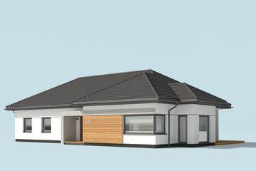  Projekt domu Laguna 2 (SLN2514) - projekt domu parterowego - Zdjęcie 3