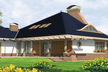  Projekt domu Zbigniew G2 (WRC2174) - projekt domu parterowego z poddaszem - Zdjęcie 2