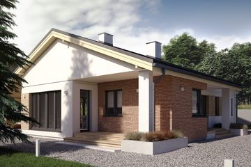  Projekt domu Malmo (BSA2130) - projekt domu parterowego - Zdjęcie 4