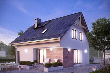  Projekt domu Ceres (BSA2131) - projekt domu parterowego z poddaszem - Zdjęcie 2