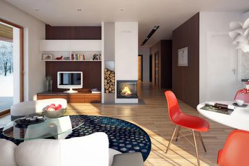  Projekt domu Bilbo 2 drewniany (BSE1123) - projekt domu parterowego - Zdjęcie 5