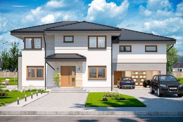  Projekt domu Emilian (WOE1011) - projekt domu z pełnym piętrem - Zdjęcie 3