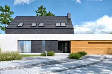  Projekt domu HomeKoncept 50 (KRX1070) - projekt domu parterowego z poddaszem - Zdjęcie 5