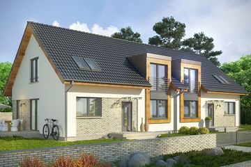  Projekt domu Tabasco 3 (WRN1397) - projekt domu parterowego z poddaszem - Zdjęcie 1