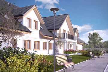  Projekt domu opieki Horyzont (BSA2133) - projekt domu parterowego z poddaszem - Zdjęcie 4