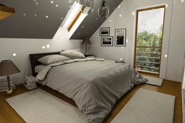  Projekt domu Turkawka II z garażem 1-st. [A] (WRF1836) - projekt domu parterowego z poddaszem - Zdjęcie 6