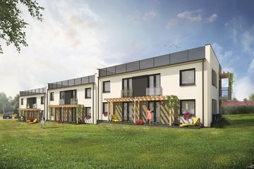  Projekt budynku wielorodzinnego La Colina budynek wielorodzinny 4-lokalowy (segment lewy) (SLO1052) - projekt budynku z pełnym piętrem - Zdjęcie 4