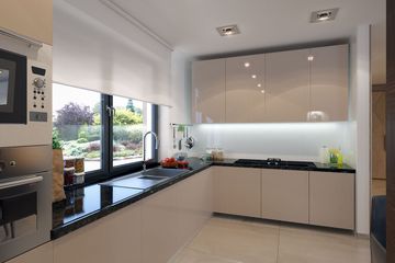  Projekt domu Karmel 4 (BSE1124) - projekt domu parterowego z poddaszem - Zdjęcie 3