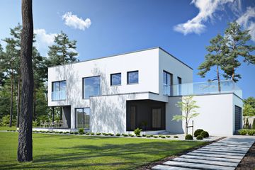  Projekt domu Wyważony D29 (WWB1027) - projekt domu z pełnym piętrem - Zdjęcie 1