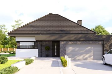  Projekt domu HomeKoncept 55 (KRX1072) - projekt domu parterowego - Zdjęcie 1