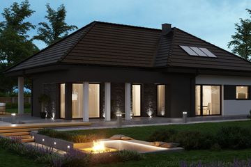  Projekt domu HomeKoncept 55 (KRX1072) - projekt domu parterowego - Zdjęcie 4