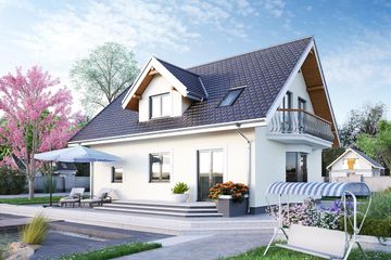  Projekt domu Zofia Mini (1139) (KRD2120) - projekt domu parterowego z poddaszem - Zdjęcie 3