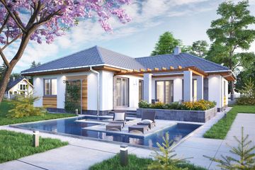  Projekt domu Menuet (1567) (KRD2717) - projekt domu parterowego - Zdjęcie 3