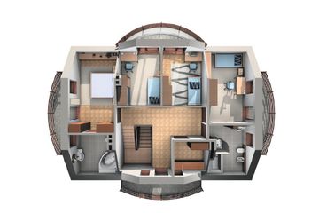  Projekt domu Akord (17) (KRD1005) - projekt domu parterowego z poddaszem - Zdjęcie 9