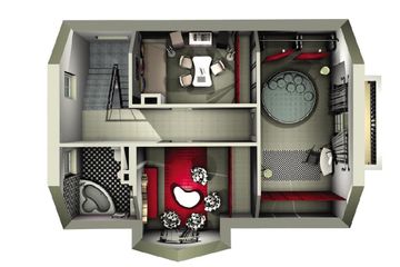  Projekt domu Antałek (34) (KRD2014) - projekt domu parterowego z poddaszem - Zdjęcie 11