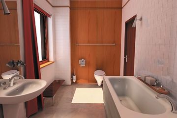  Projekt domu Balbina - murowana – ceramika (KRD1378) - projekt domu parterowego z poddaszem - Zdjęcie 8