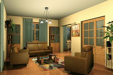  Projekt domu Birkut - murowana – ceramika (KRD1382) - projekt domu parterowego z poddaszem - Zdjęcie 6