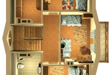  Projekt domu Birkut - murowana – ceramika (KRD1382) - projekt domu parterowego z poddaszem - Zdjęcie 8