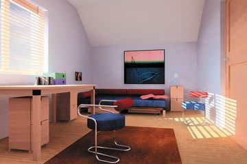  Projekt domu Borówka (87) (KRD1361) - projekt domu parterowego z poddaszem - Zdjęcie 8