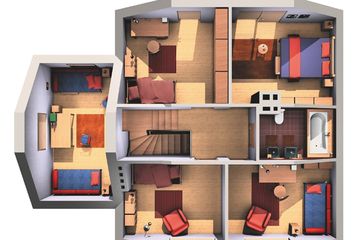  Projekt domu Borówka (87) (KRD1361) - projekt domu parterowego z poddaszem - Zdjęcie 10