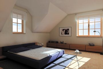  Projekt domu Faustyn - murowana – ceramika (KRD1407) - projekt domu parterowego z poddaszem - Zdjęcie 5