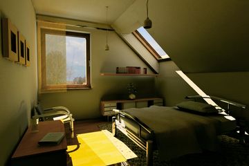  Projekt domu Dzionek (174) (KRD1302) - projekt domu parterowego z poddaszem - Zdjęcie 7