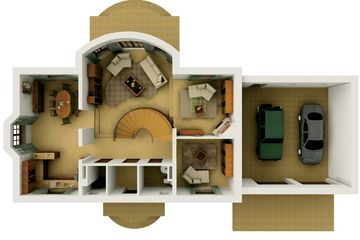  Projekt domu Ewelina (185) (KRD1306) - projekt domu parterowego z poddaszem - Zdjęcie 10