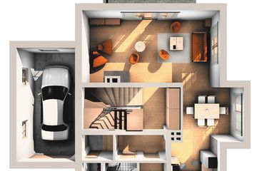  Projekt domu Koliba - murowana – ceramika (KRD1767) - projekt domu parterowego z poddaszem - Zdjęcie 9