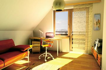  Projekt domu Koral (368) (KRD1117) - projekt domu parterowego z poddaszem - Zdjęcie 3